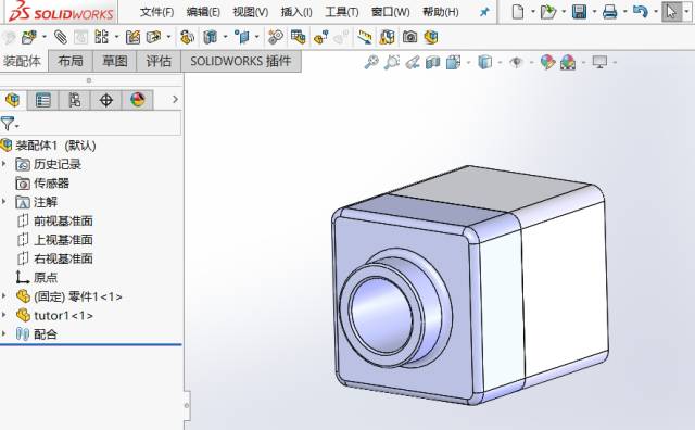 solidworks外螺纹画法